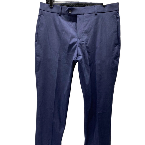 Brooks Brothers Slim Fit Wool Suit Pants • Size 32x30 • Navy Blue